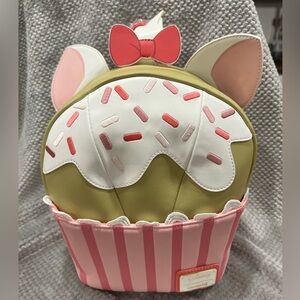 Loungefly Marie Cupcake Mini Backpack NWT